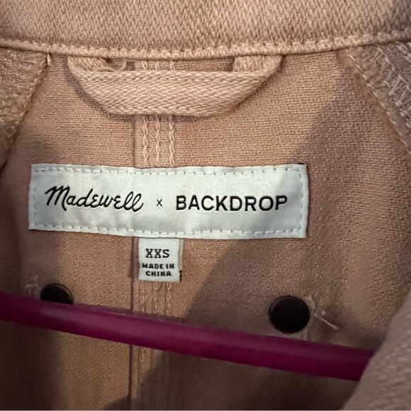 Madewell x Backdrop Studio Hours Oversized Chore Jacket size XXSMALL - Picture 5 of 13